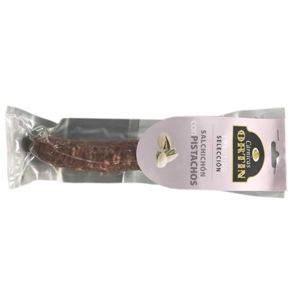 Salchichón con pistachos